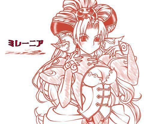 millenia (grandia and 1 more) drawn by tom_(d2454)