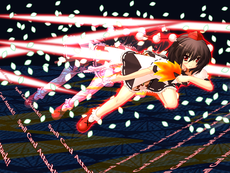 shameimaru aya (touhou and 1 more) drawn by hiiragi_yuu