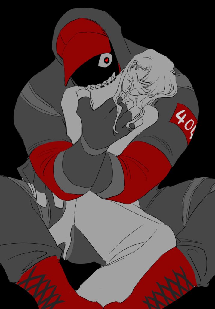 nauseaxe 404 and mediator (monsterxmediator) drawn by maoben881658