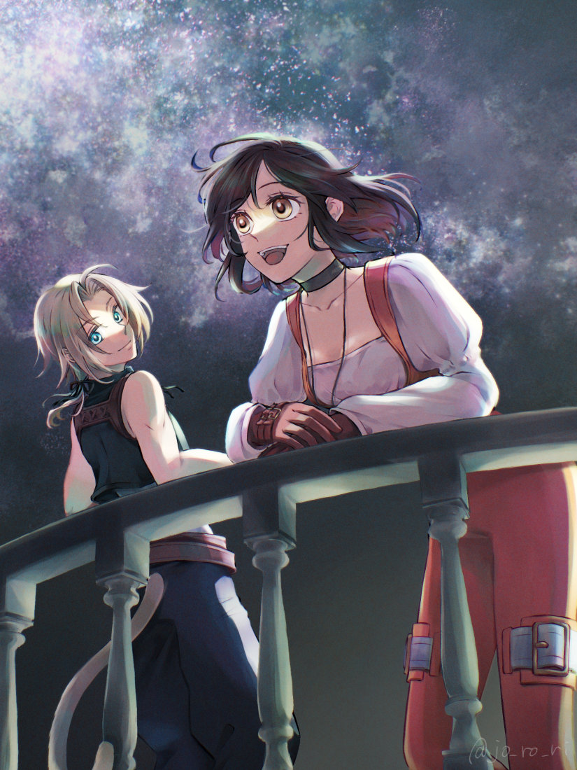 zidane tribal and garnet til alexandros xvii (final fantasy and 1 more) drawn by jo_ro_ri
