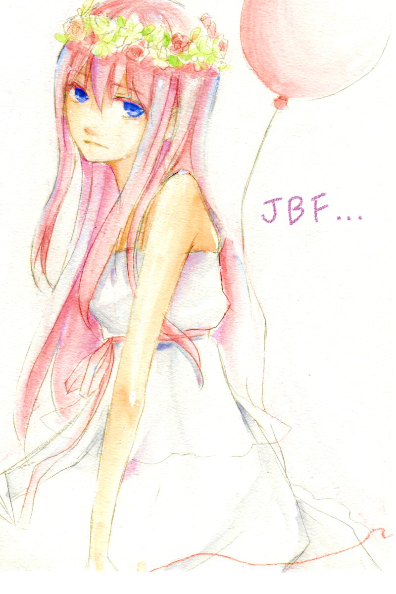 megurine luka (vocaloid and 1 more) drawn by spica0719