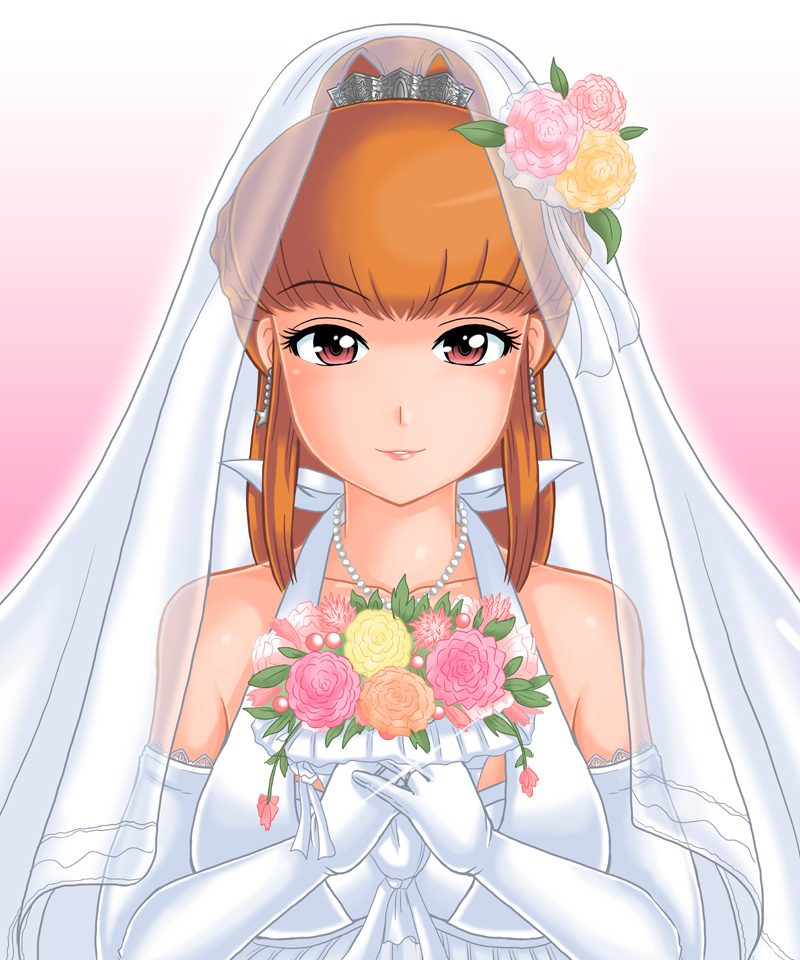 amemiya sayaka (osu! tatakae! ouendan) drawn by hamu_agaki