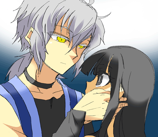 morichika rinnosuke and sendai hakurei no miko (original and 2 more) drawn by sasahara_natsuki_(val_bi_ole)
