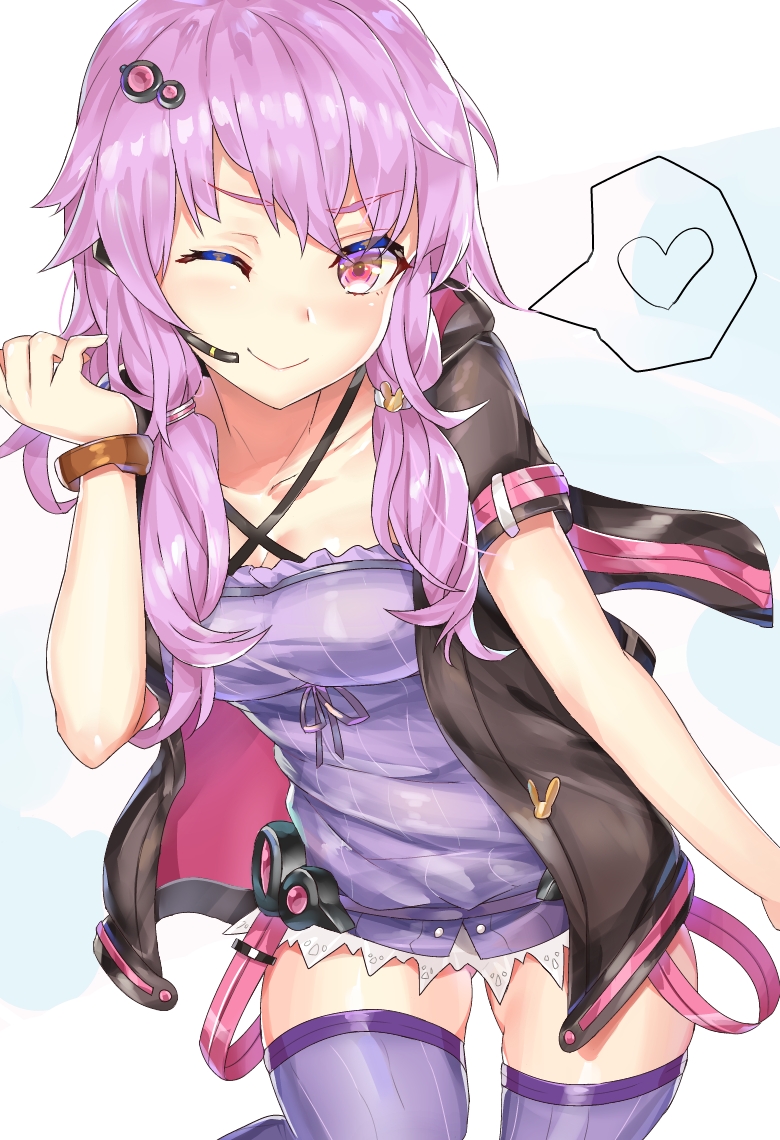 yuzuki yukari (vocaloid and 1 more) drawn by ashu