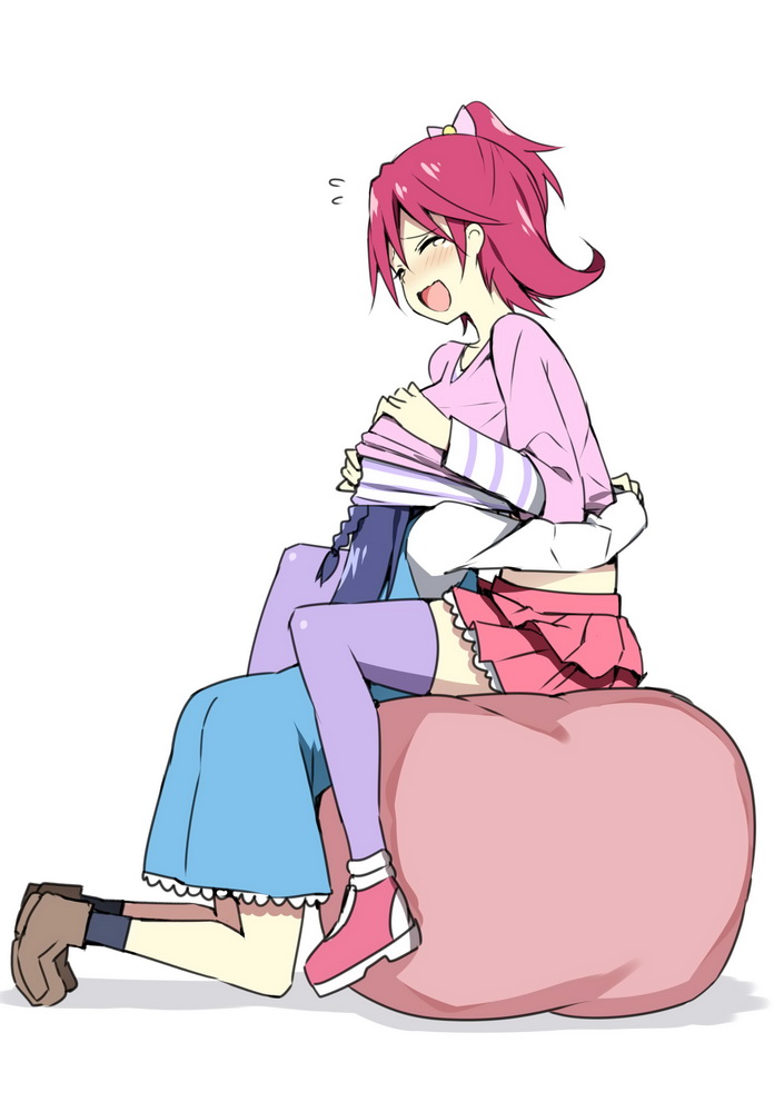 hishikawa rikka and aida mana (precure and 1 more) drawn by sky-freedom