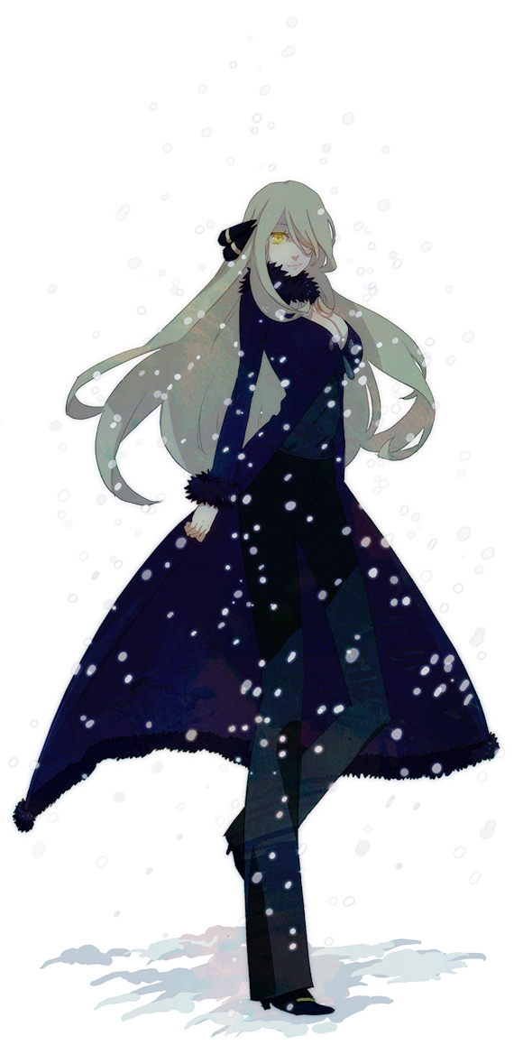 cynthia (pokemon and 1 more) drawn by kunimitsu_(9nimi2)