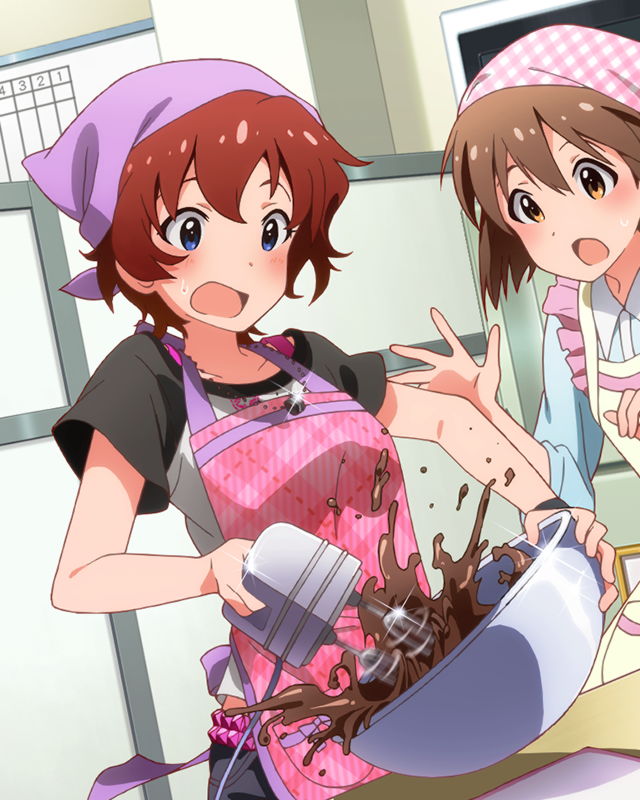 hagiwara yukiho and julia (idolmaster and 1 more)