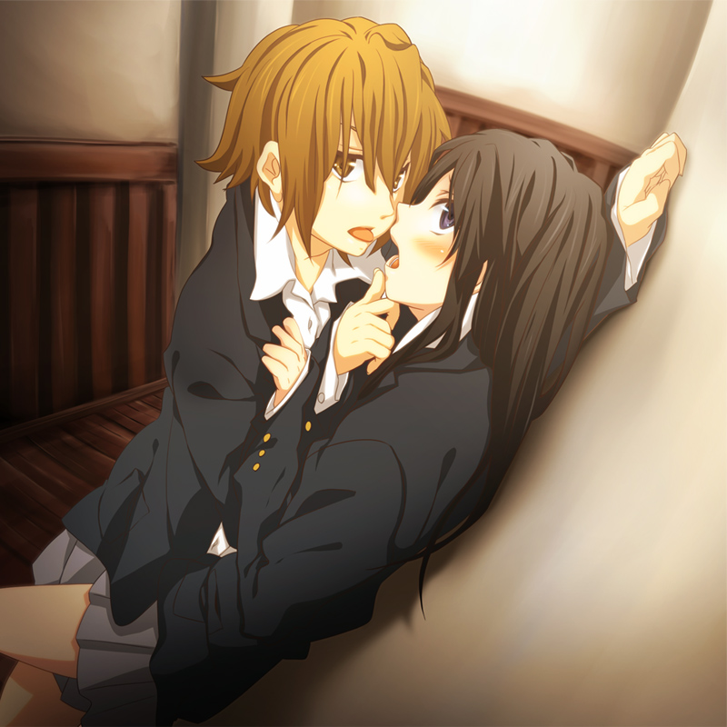 akiyama mio and tainaka ritsu (k-on!) drawn by sora_(sky_s04)