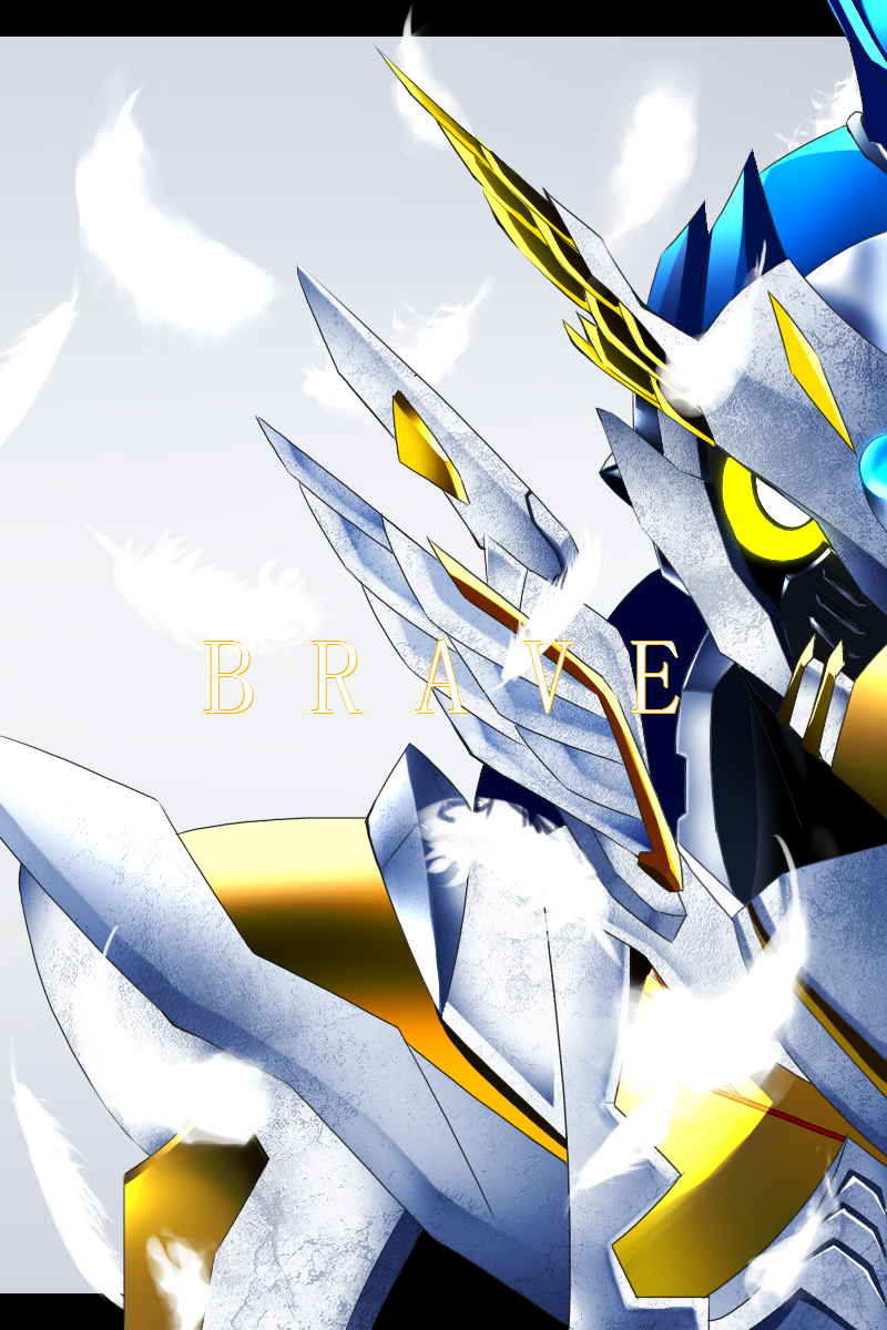 kamen rider brave (kamen rider and 1 more) drawn by kooun_no_ryuusei_zero