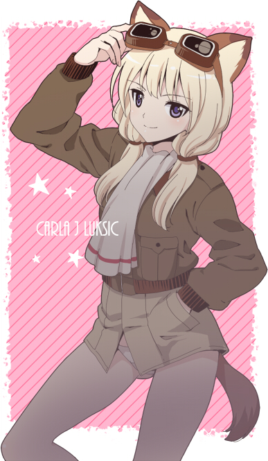 carla j. luksic (world witches series and 1 more) drawn by mochiya_marosuke