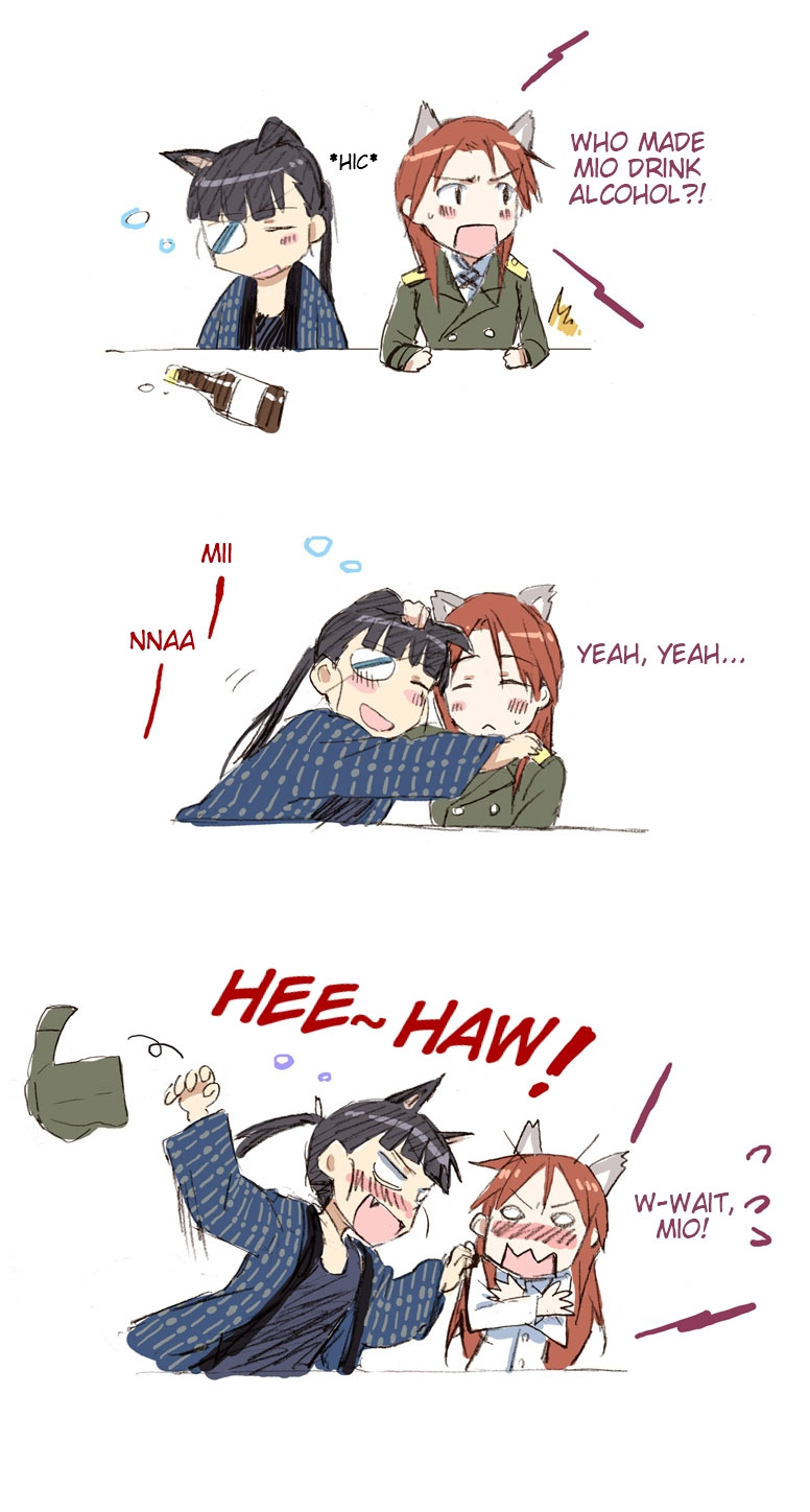 sakamoto mio and minna-dietlinde wilcke (world witches series and 1 more)
