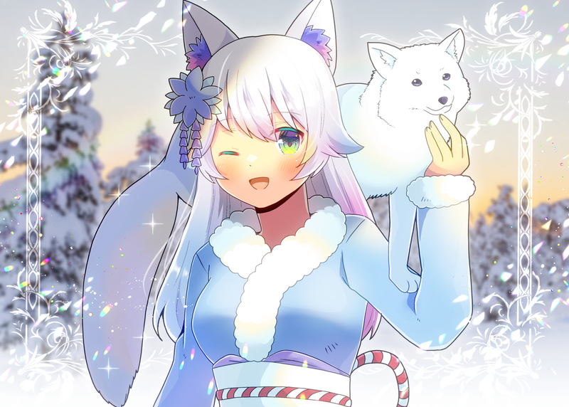 yawayuki sakura (indie virtual youtuber) drawn by kou_hiyoyo