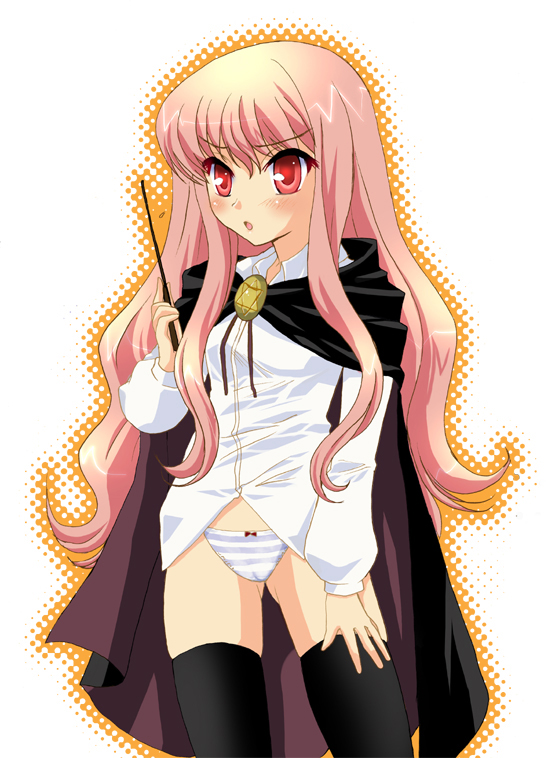louise francoise le blanc de la valliere (zero no tsukaima) drawn by asai_ichiko