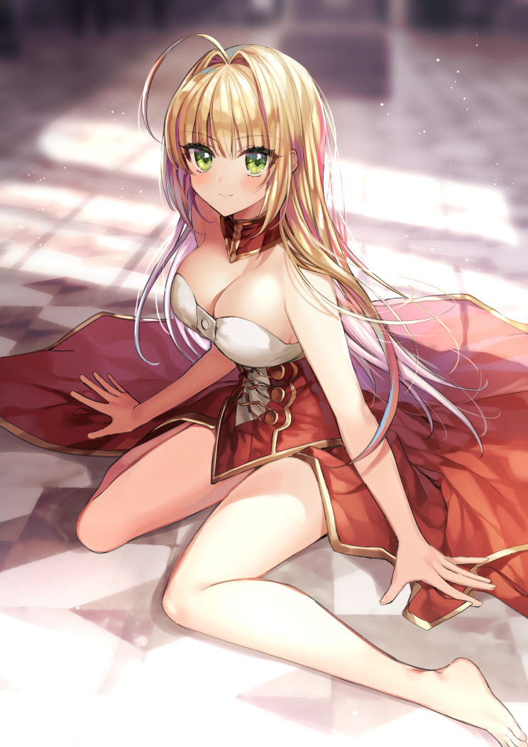 nero claudius (fate and 2 more) drawn by gambe