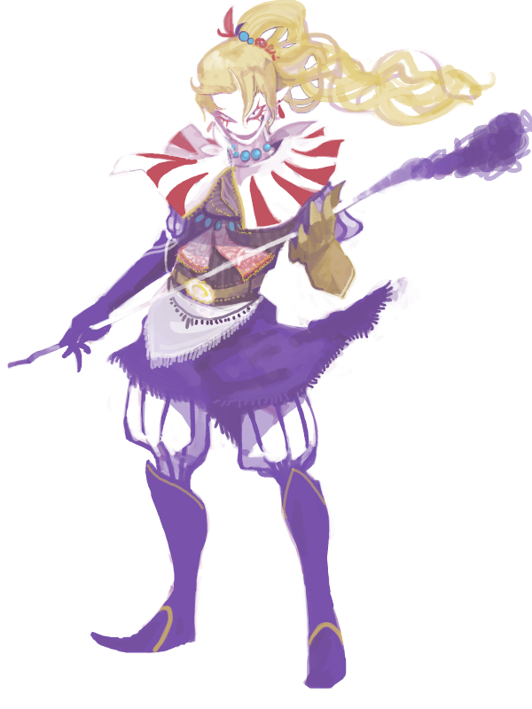 kefka palazzo (final fantasy and 1 more) drawn by inemuri_uno