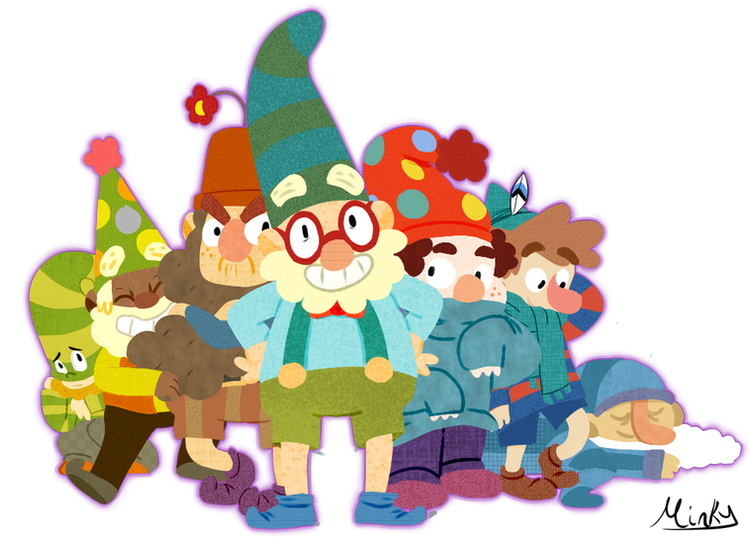 bashful, dopey, sneezy, doc, grumpy, and 2 more (the 7d) drawn by minkshame