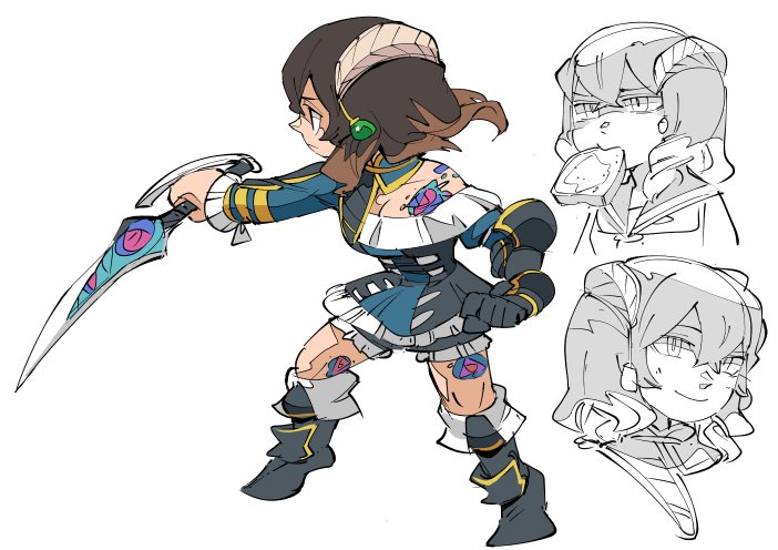 miriam (bloodstained: ritual of the night) drawn by hounori