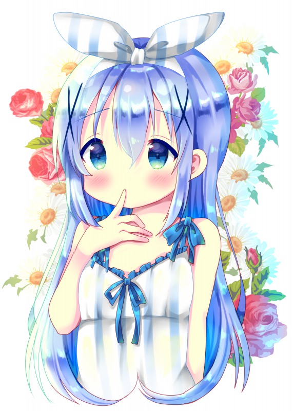 kafuu chino (gochuumon wa usagi desu ka?) drawn by chocolat_(momoiro_piano)