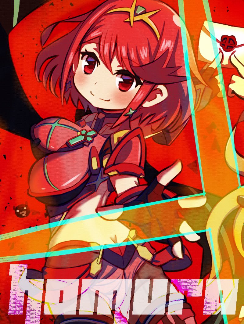 pyra (xenoblade chronicles and 2 more) drawn by ma2acworks