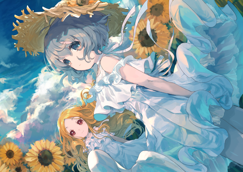 narumiya yume and mochizuki hijiri (idolmaster and 2 more) drawn by social_kasu_(mob_oji_katu)