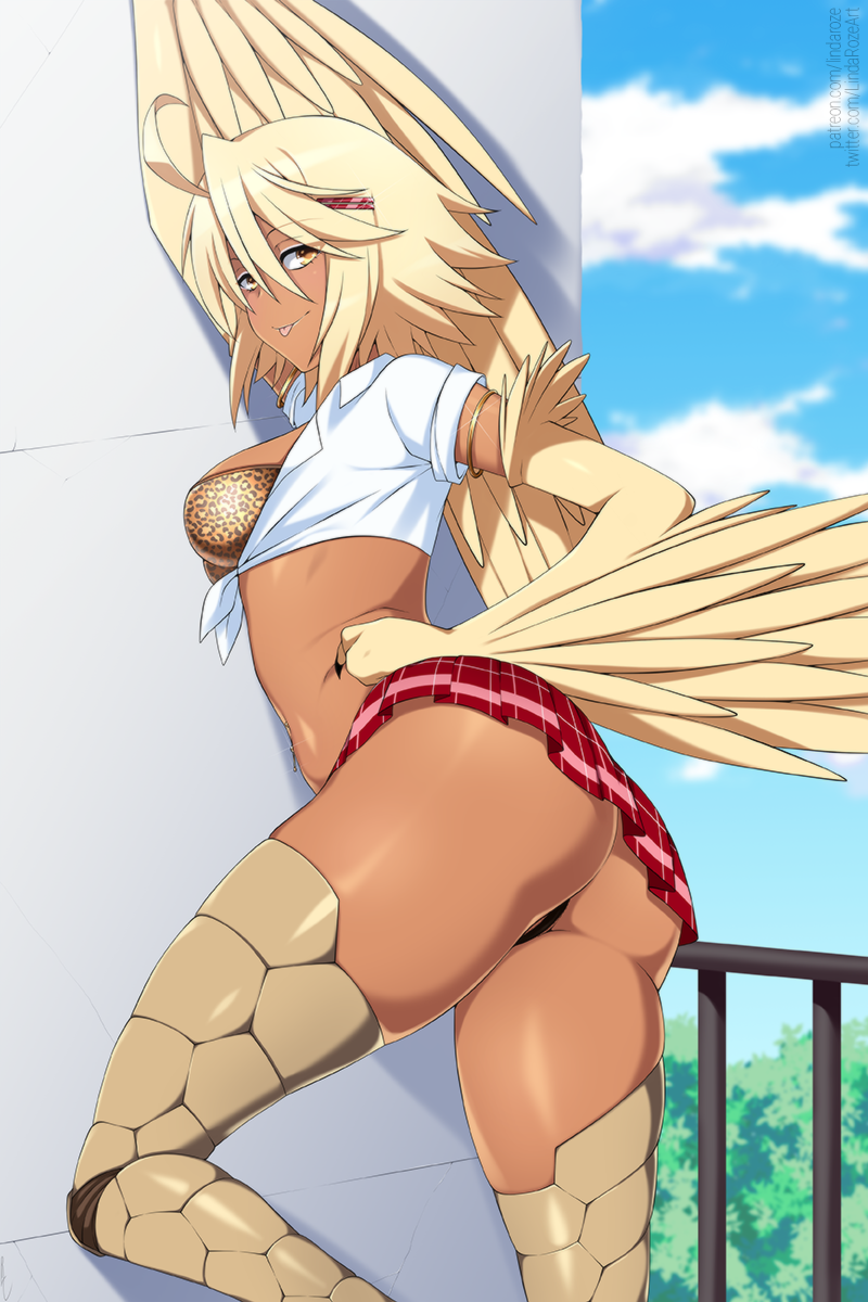 papi (monster musume no iru nichijou) drawn by lindaroze