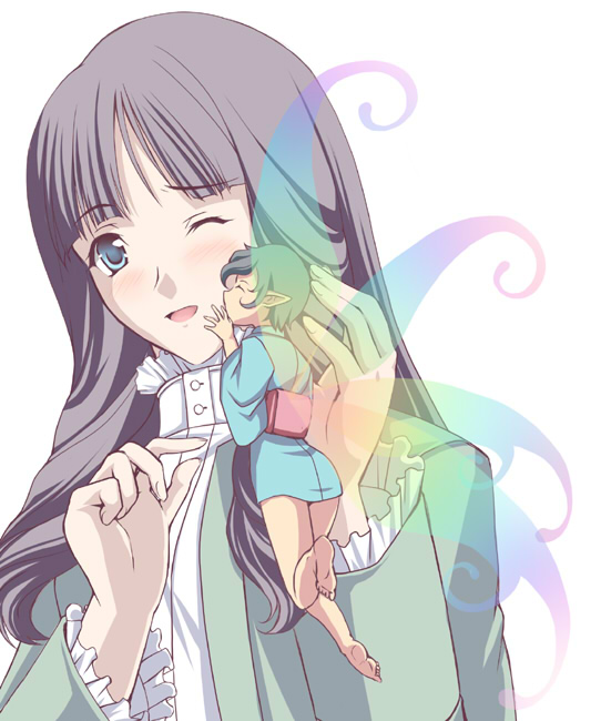 nagi and high pixie (devil summoner) drawn by microspace