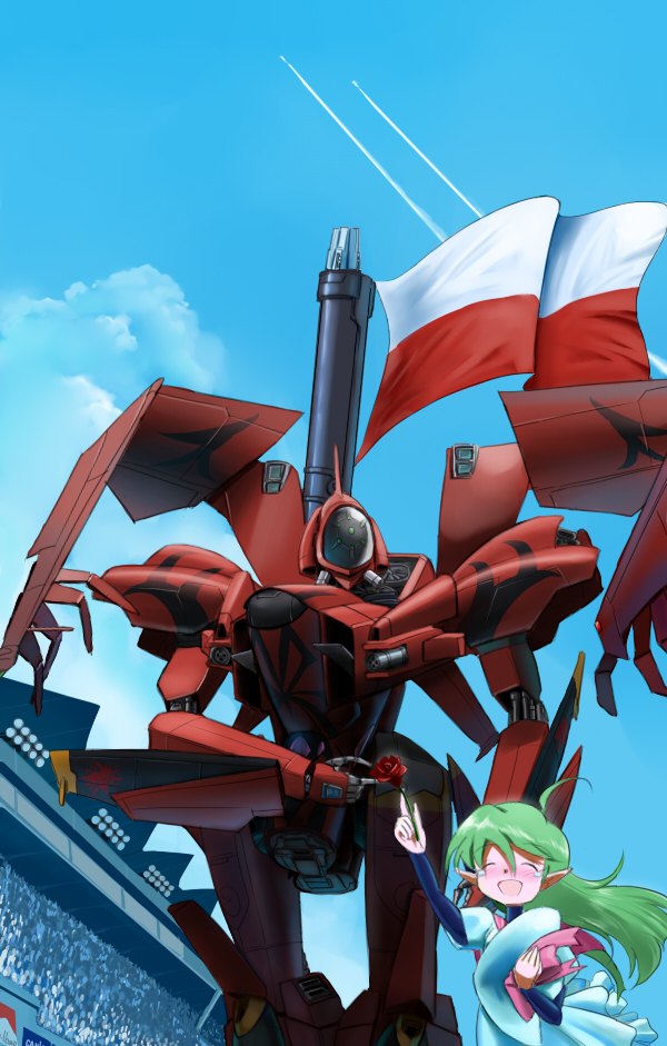 inui's meltran and sv-51 (macross and 2 more) drawn by inui_(jt1116)