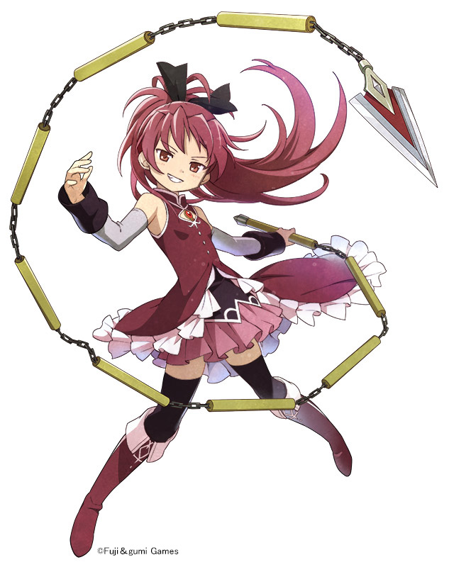 sakura kyoko (mahou shoujo madoka magica and 1 more)