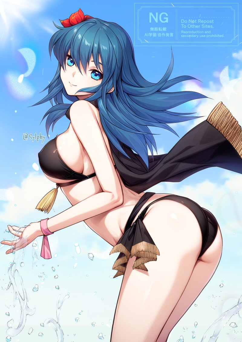 female byleth (fire emblem and 2 more) drawn by sylphy_fe