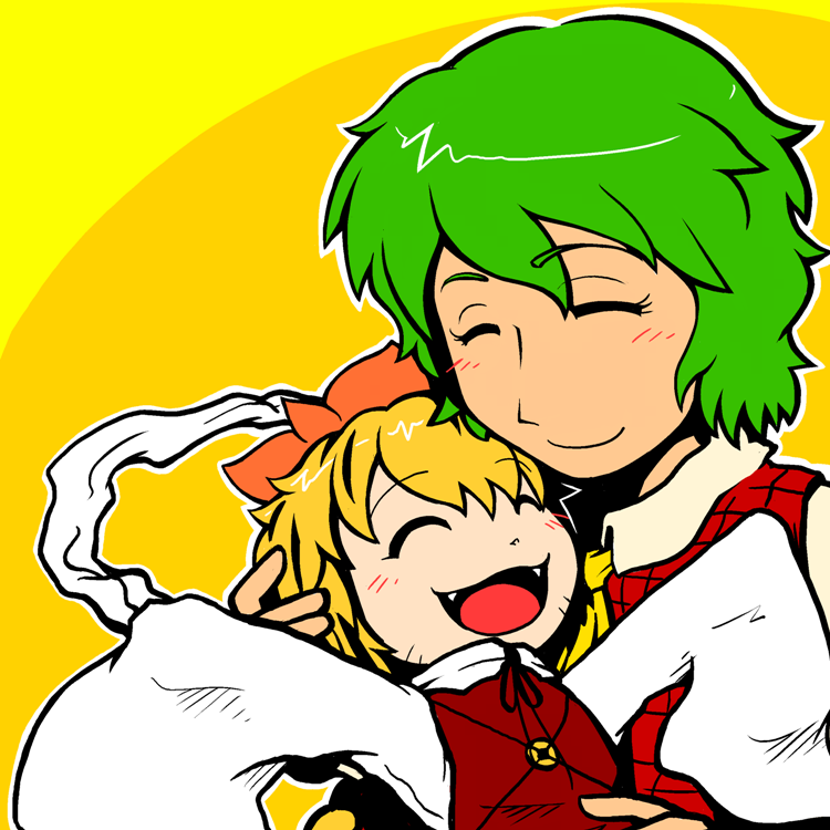kazami yuuka and toramaru shou (touhou) drawn by sho_(shirojiro_kuroguro)