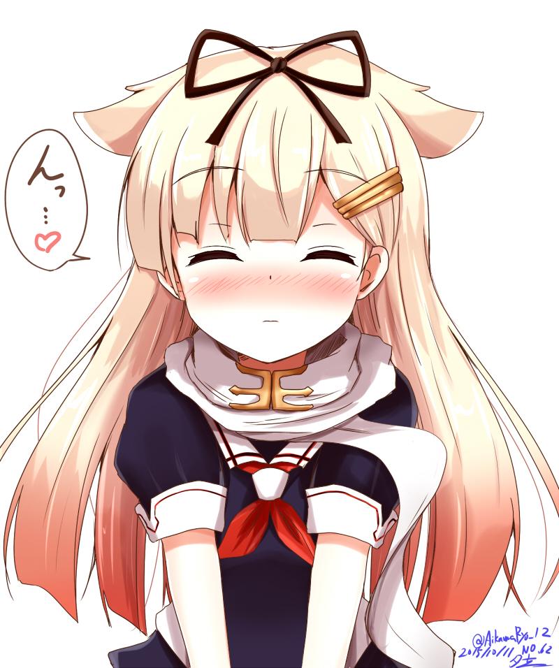 yuudachi and yuudachi kai ni (kantai collection) drawn by aikawa_ryou