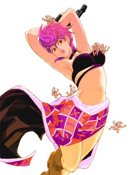 trish una and sex pistols (jojo no kimyou na bouken and 1 more)