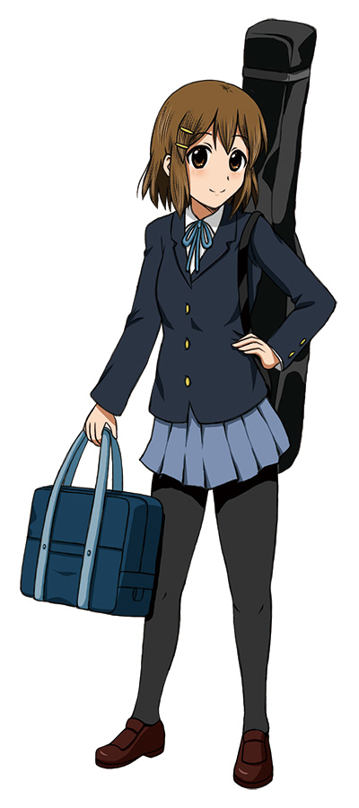 hirasawa yui (k-on!) drawn by amada_jirou