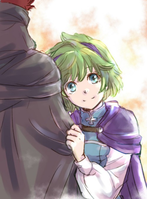 nino and jaffar (fire emblem and 1 more) drawn by usachu_now