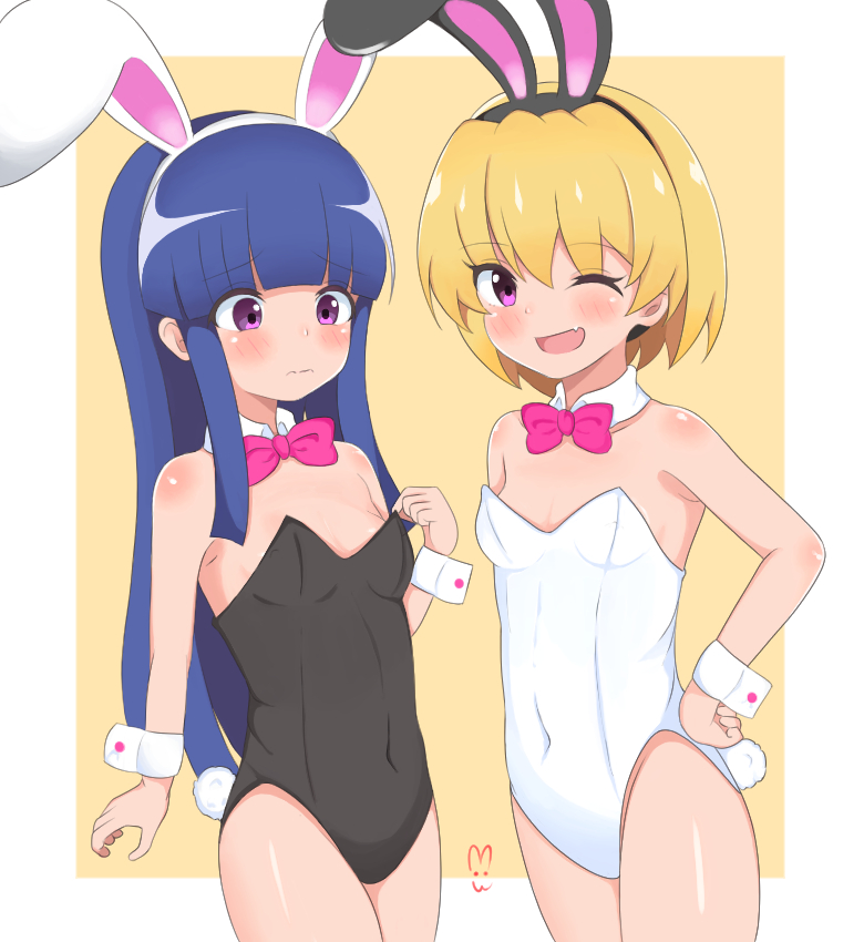 furude rika and houjou satoko (higurashi no naku koro ni) drawn by mariri