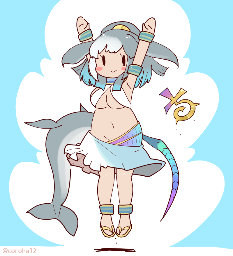 dorudon (kemono friends) drawn by coroha