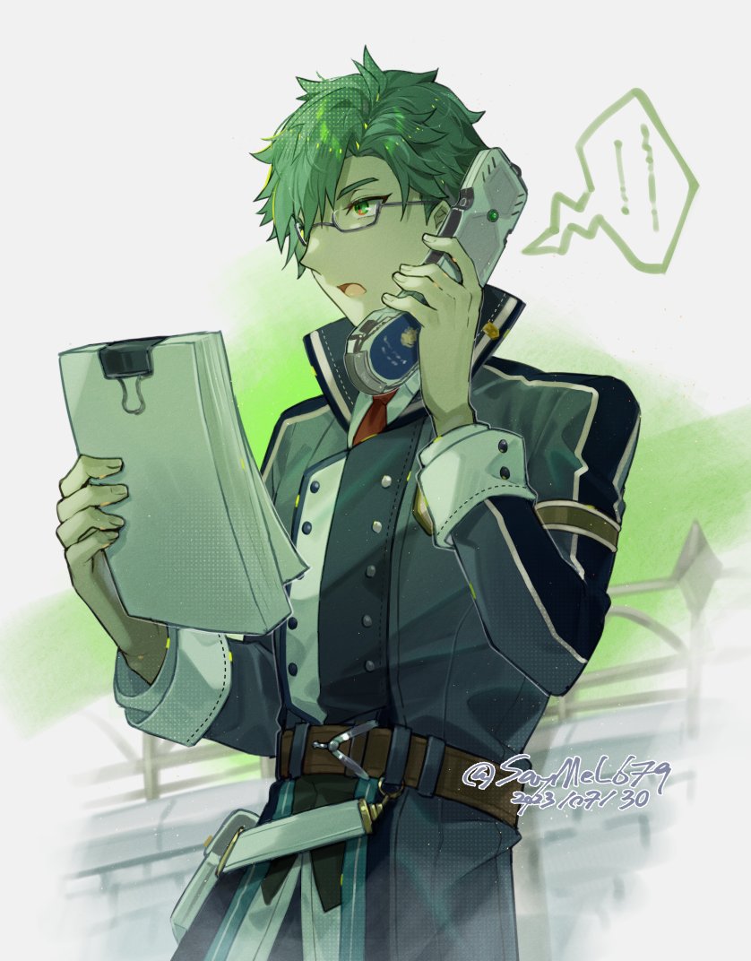 machias regnitz (eiyuu densetsu and 2 more) drawn by saymel679