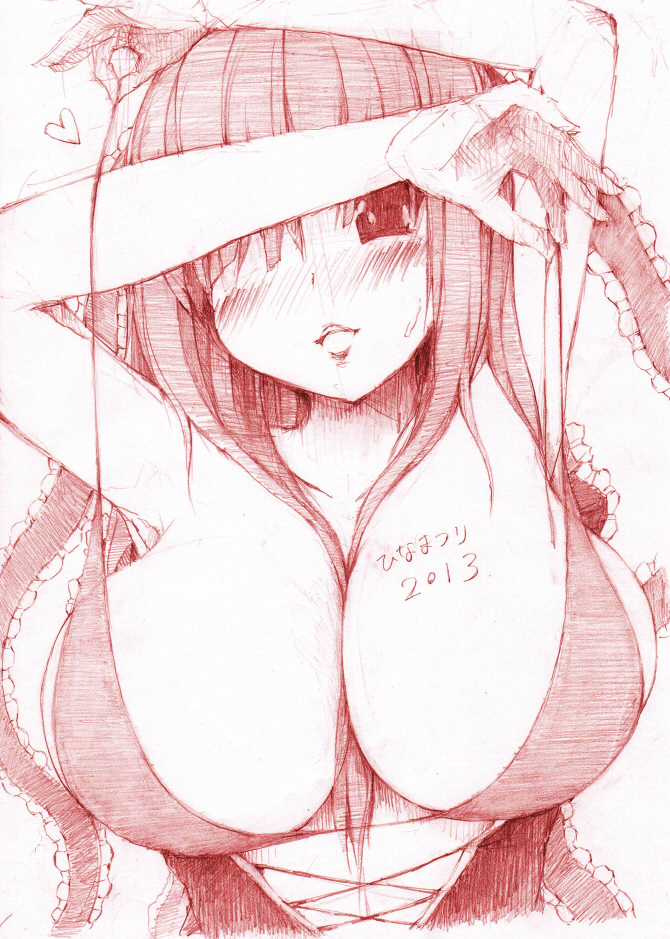 kagiyama hina (touhou) drawn by morita_(moritania)