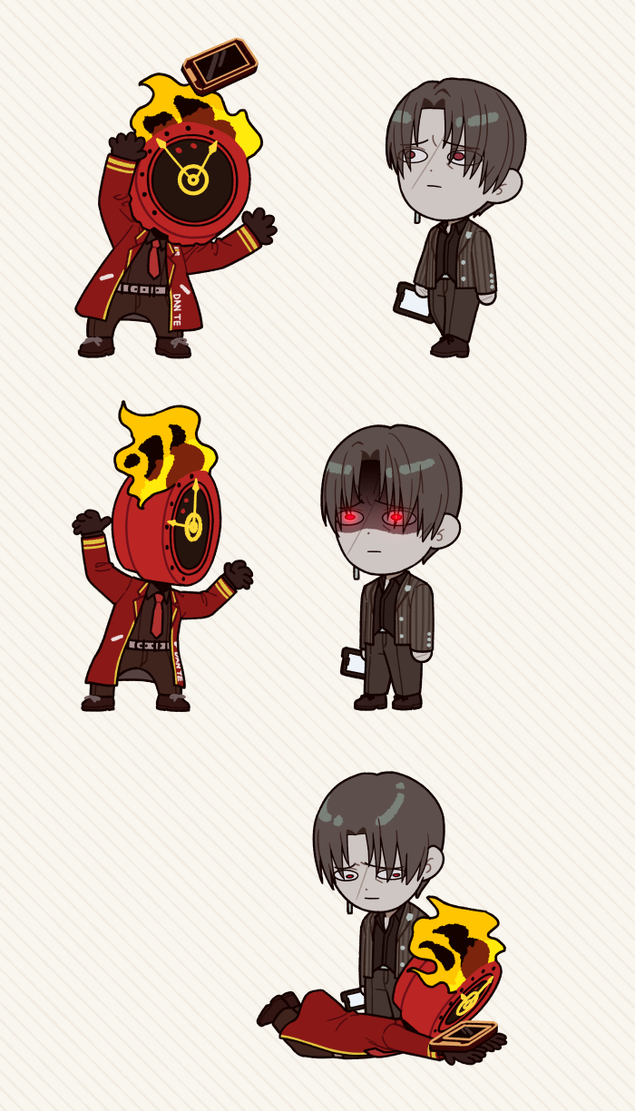 dante and vergilius (project moon and 1 more) drawn by eoru1010