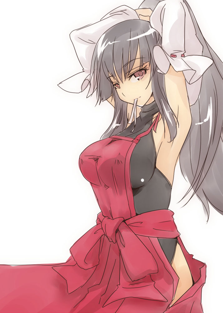 sendai hakurei no miko (original and 2 more) drawn by michikusa_(roadksa)