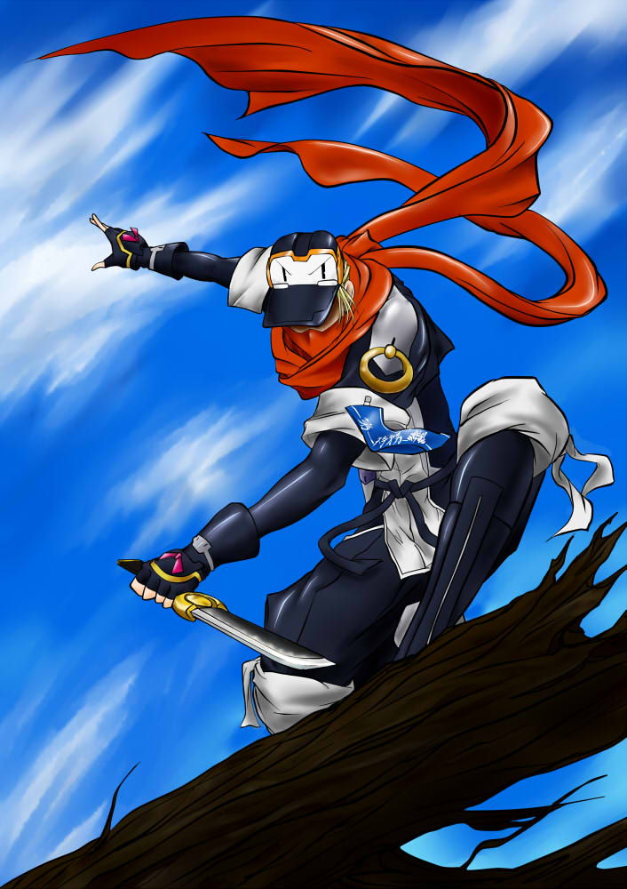tenzou crossunite (kyoukaisenjou no horizon) drawn by masukudo_(hamamoto_hikaru)