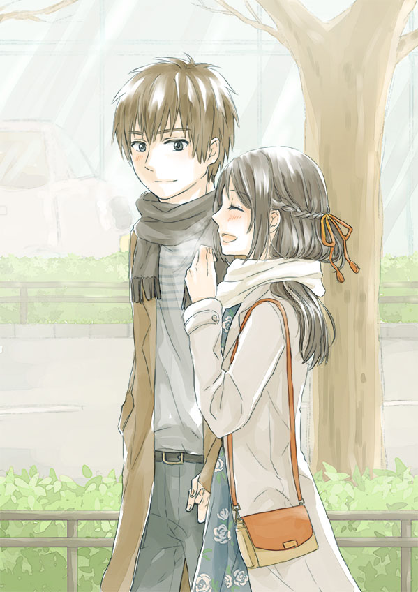 miyamizu mitsuha and tachibana taki (kimi no na wa.) drawn by shino_(mauve462)