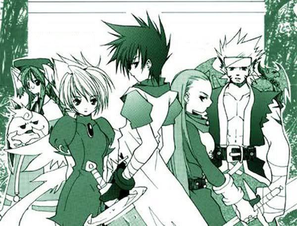 nina, ryu, momo, rei, teepo, and 1 more (breath of fire and 1 more)