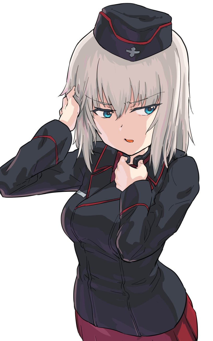 itsumi erika (girls und panzer) drawn by monolith_(suibou_souko)