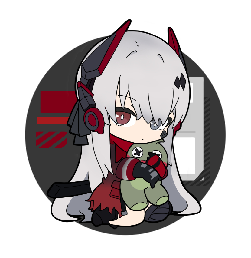alpha and lucia: crimson abyss (punishing: gray raven) drawn by nyaru_(nyaru_4126)