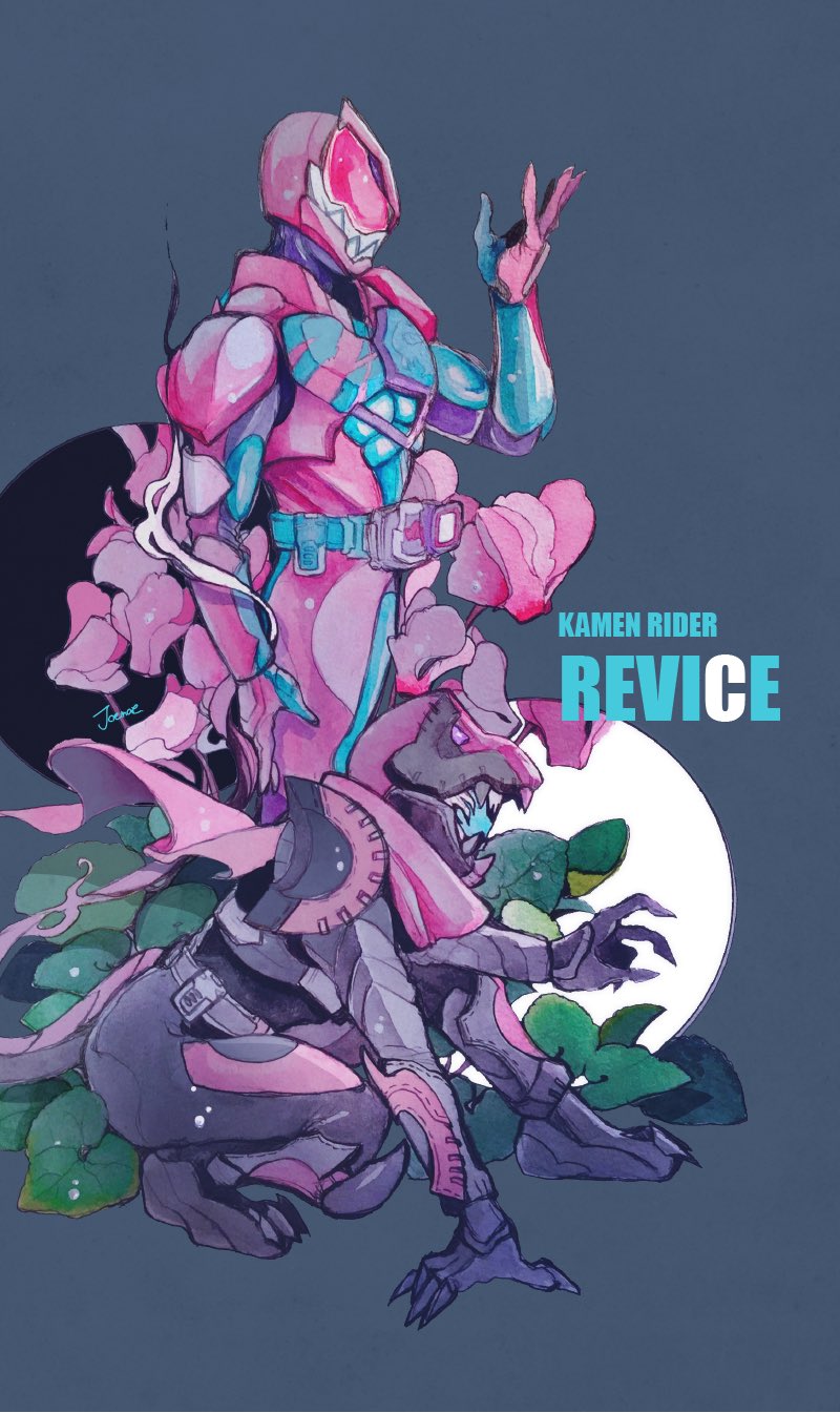 kamen rider revi and kamen rider vice (kamen rider and 1 more) drawn by jo_mawe