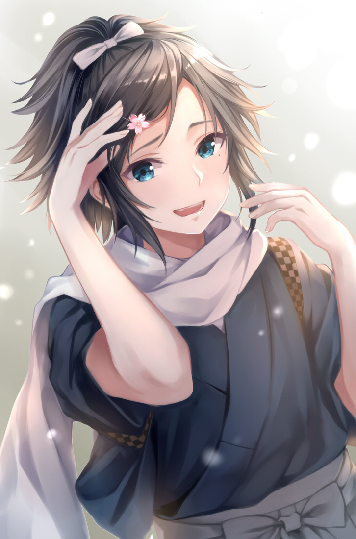 yamato-no-kami yasusada (touken ranbu and 1 more) drawn by higeneko