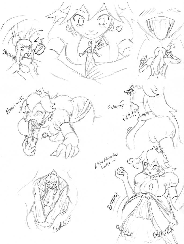 princess peach and samus aran (mario and 1 more)