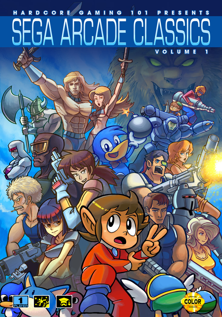 tyris flare, opa-opa, pepelogoo, alex kidd, gilius thunderhead, and 14 more (sega and 14 more) drawn by jonathan_kim