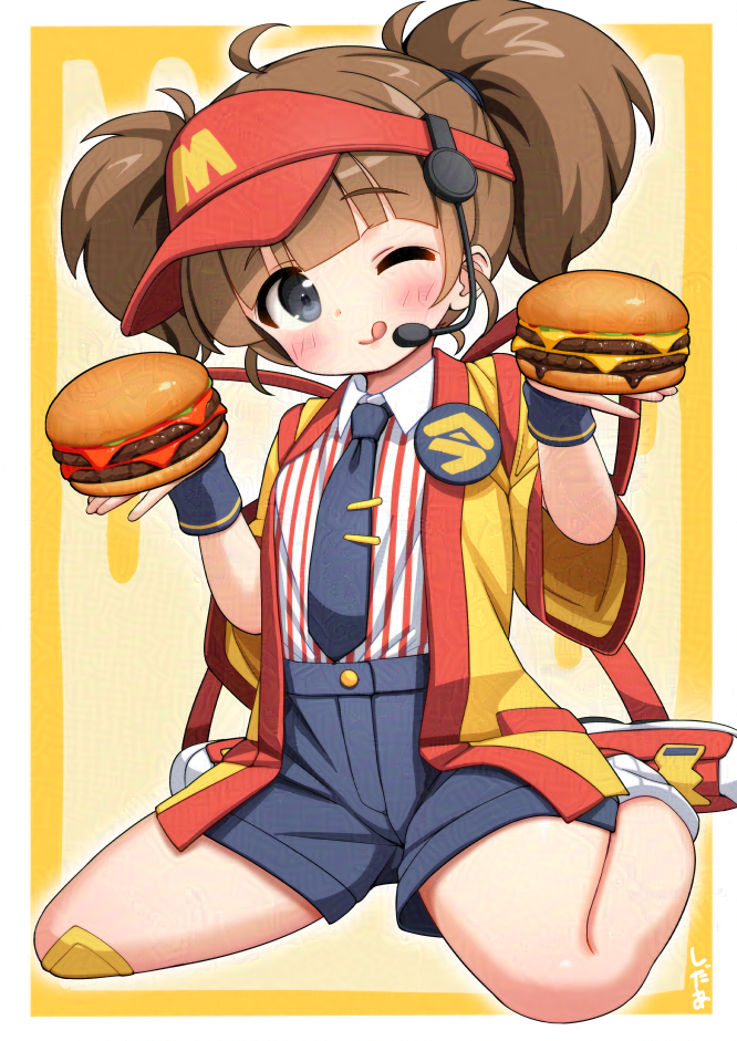 imadake dabuchi tabemi (mcdonald's) drawn by cedar_(cedar_japonica)